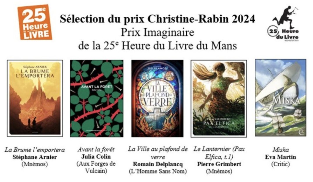 La sélection imaginaire du prix Christine-Rabin 2024 (La 25e Heure du Livre).